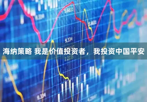 海纳策略 我是价值投资者，我投资中国平安