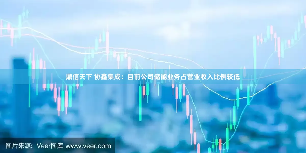 鼎信天下 协鑫集成：目前公司储能业务占营业收入比例较低